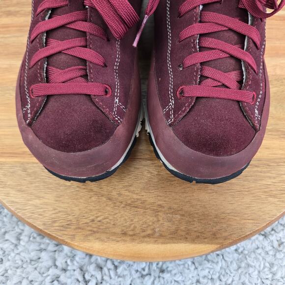 Scarpa Margarita Bordeaux Suede Performance Outdoor Vibram Hiking Shoe Womens 7 - Picture 6 of 13